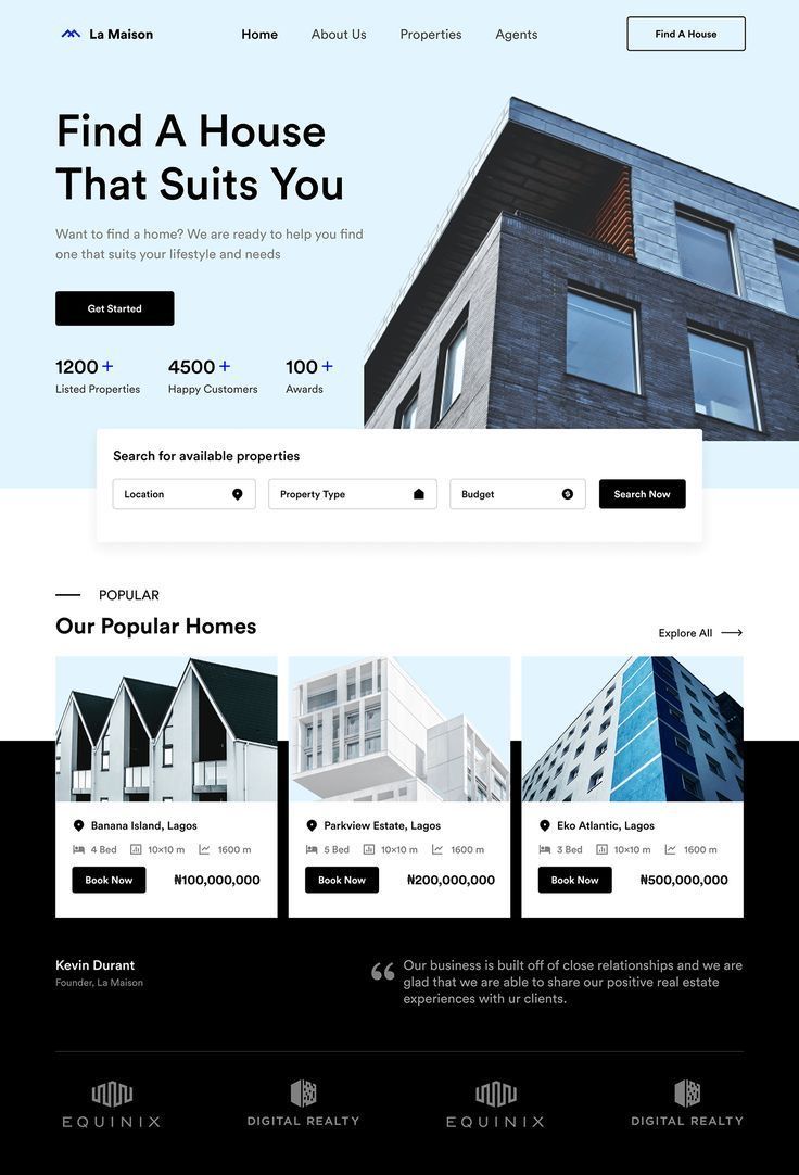 Real Estate Portal
